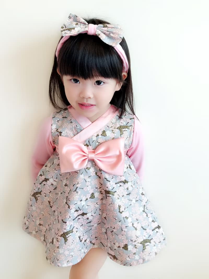 粉幸福櫻の花小公主 長袖 寶寶彌月禮盒組 嬰兒 新生兒禮物 送禮