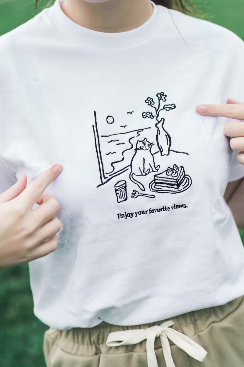 Taipei Zoo 聯名 Enjoy your favorite views.  刺繡Tee 中性版