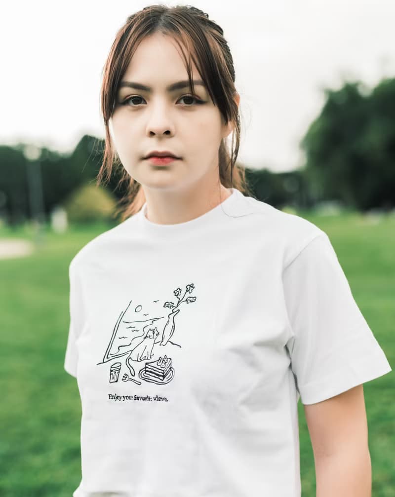 Taipei Zoo 聯名 Enjoy your favorite views.  刺繡Tee 中性版