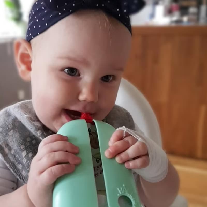 有機果泥防擠套【3色】-瑞典HÅLLIS賀莉施