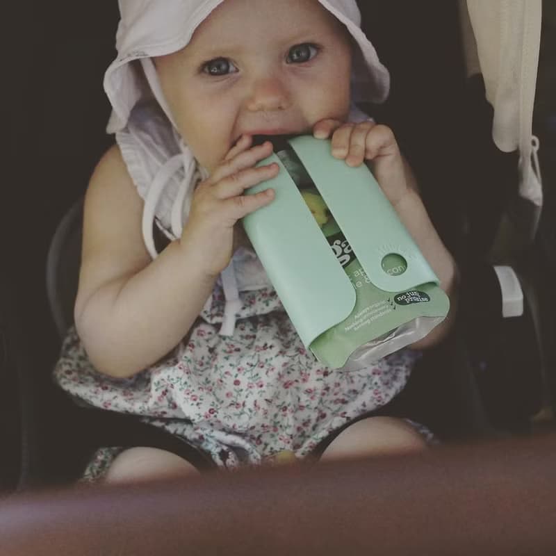 有機果泥防擠套【3色】-瑞典HÅLLIS賀莉施