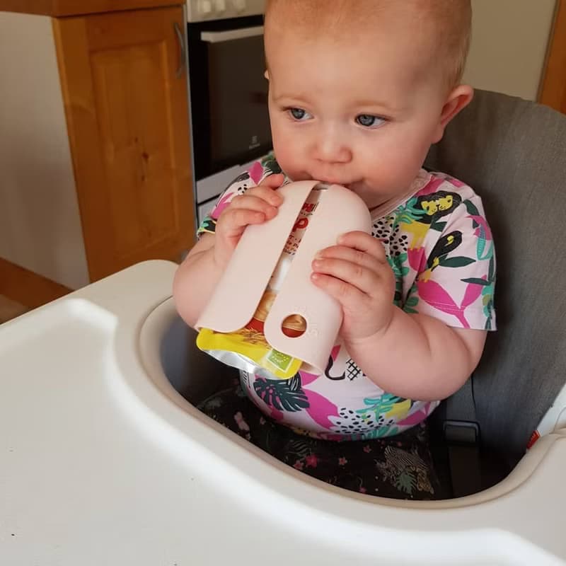 有機果泥防擠套【3色】-瑞典HÅLLIS賀莉施