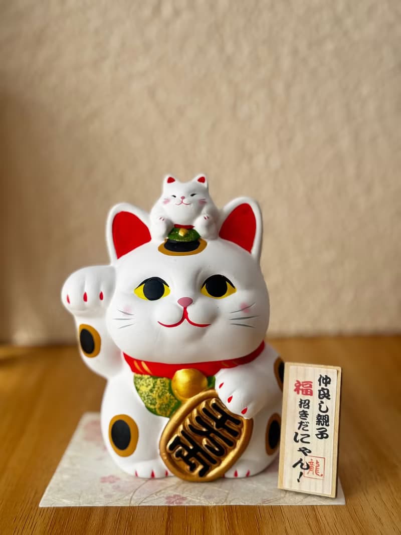 龍虎作 | 親子福招財貓儲金箱