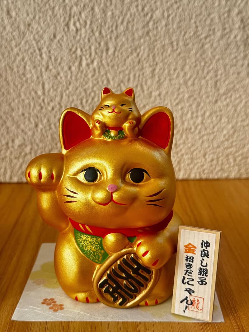 龍虎作 | 親子福招財貓儲金箱