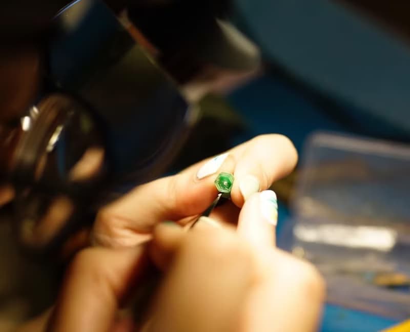 手工925純銀x施華洛世奇/天然寶石剛玉【輕珠寶-六角型項鍊】故事