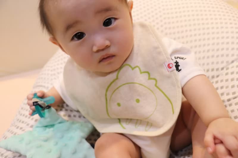 招福防溢乳圍兜(五件組) 圍兜 口水巾