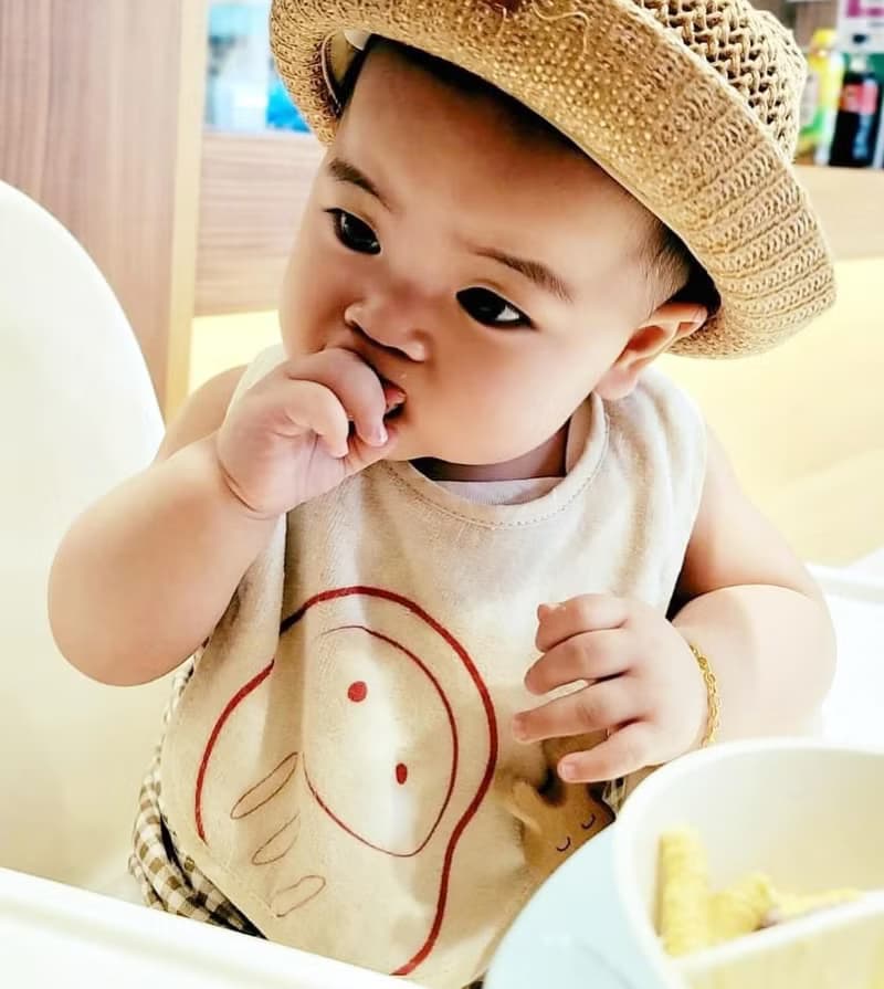 招福防溢乳圍兜(五件組) 圍兜 口水巾