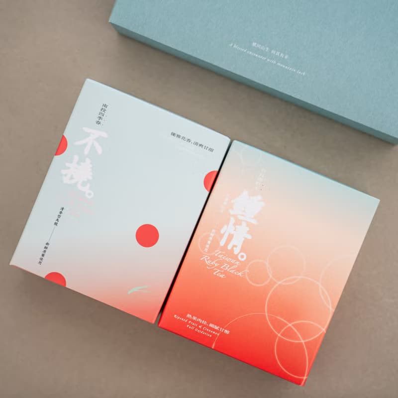 【山味書屋】不撓、鍾情 袋茶雙味入禮盒、附提袋