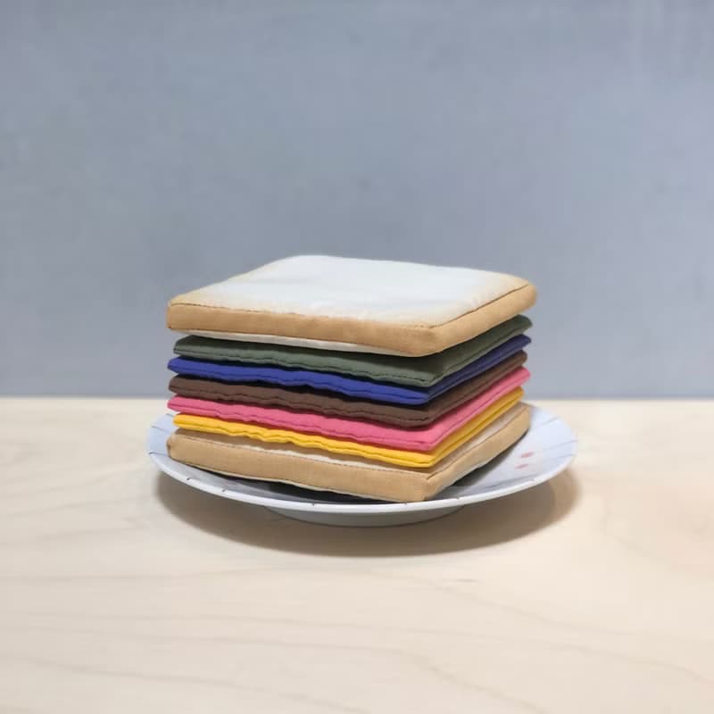 招財夾心吐司杯墊 / 5種口味