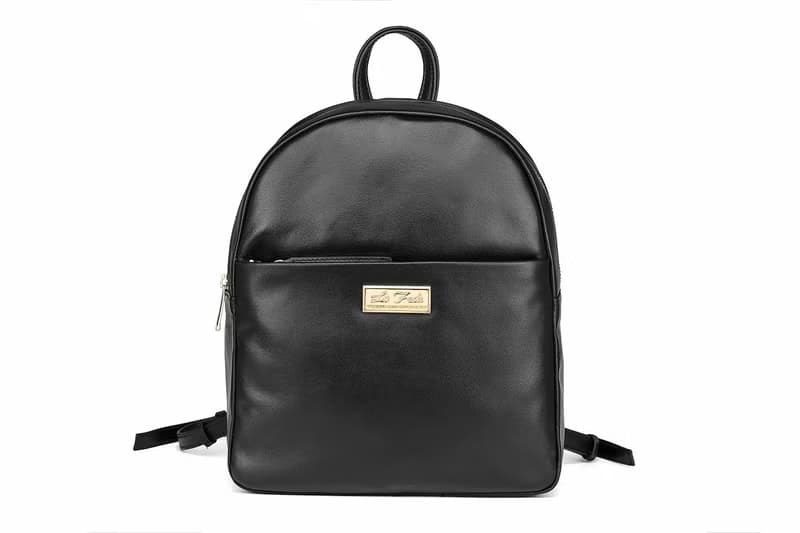 【情人節禮盒】簡約真皮後背包