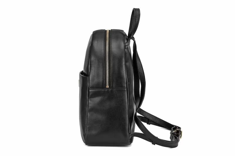 【情人節禮盒】簡約真皮後背包