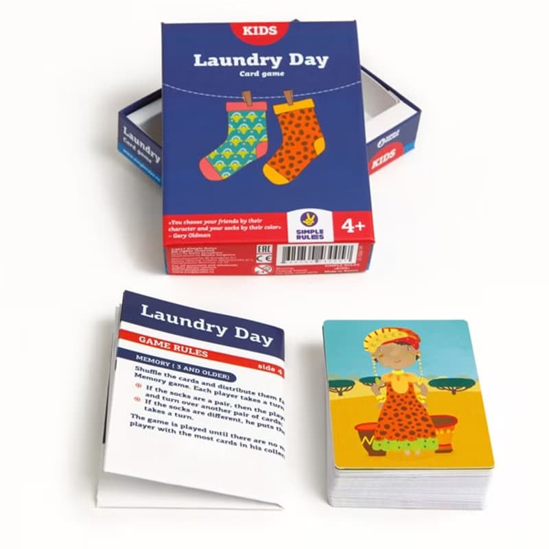 【絕版商品】simple rules -新版洗襪子 Laundry Day (英文版)