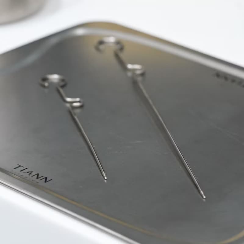 鈦好串-最頂級鈦金屬烤肉串 耐高溫不發霉烤肉串 可重複使用的燒