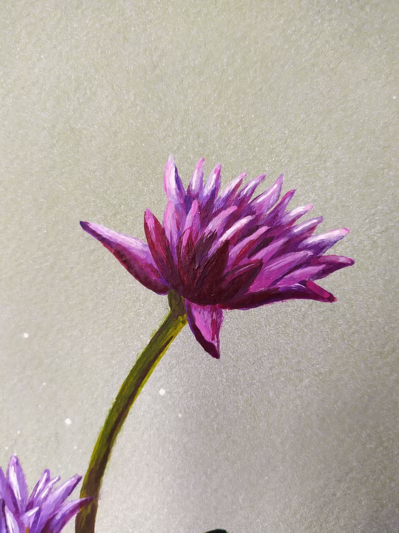 精緻的蓮花花束