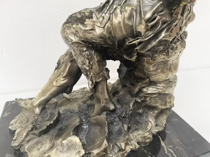 Sculpture of the Neapolitan Fisherman