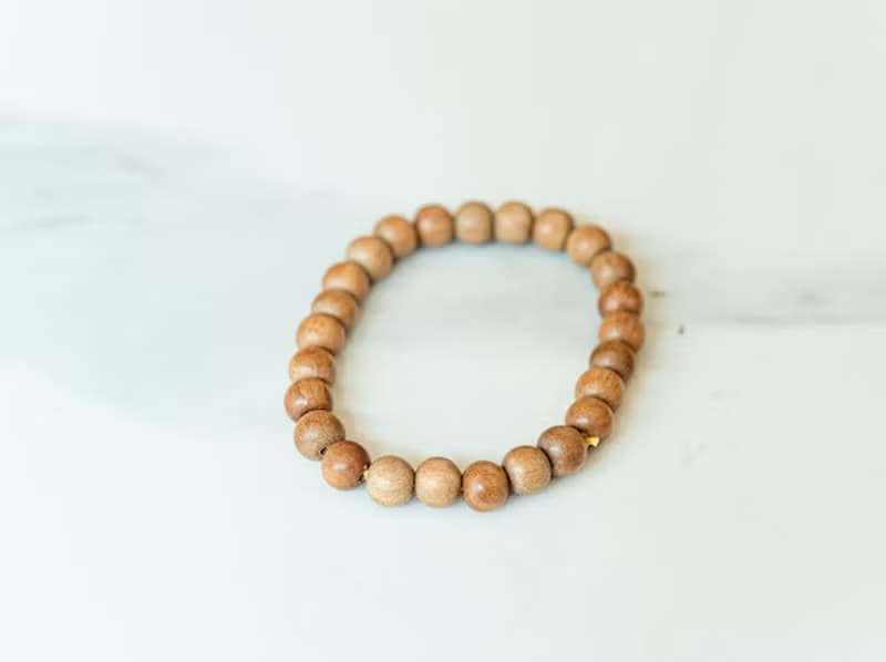 檀香手鍊 舒緩壓力 心靈平靜 集中精神 隨時陪伴你 (F-65)