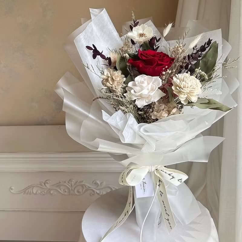 【遇見恆久】浪漫相遇永生玫瑰花束 共9款