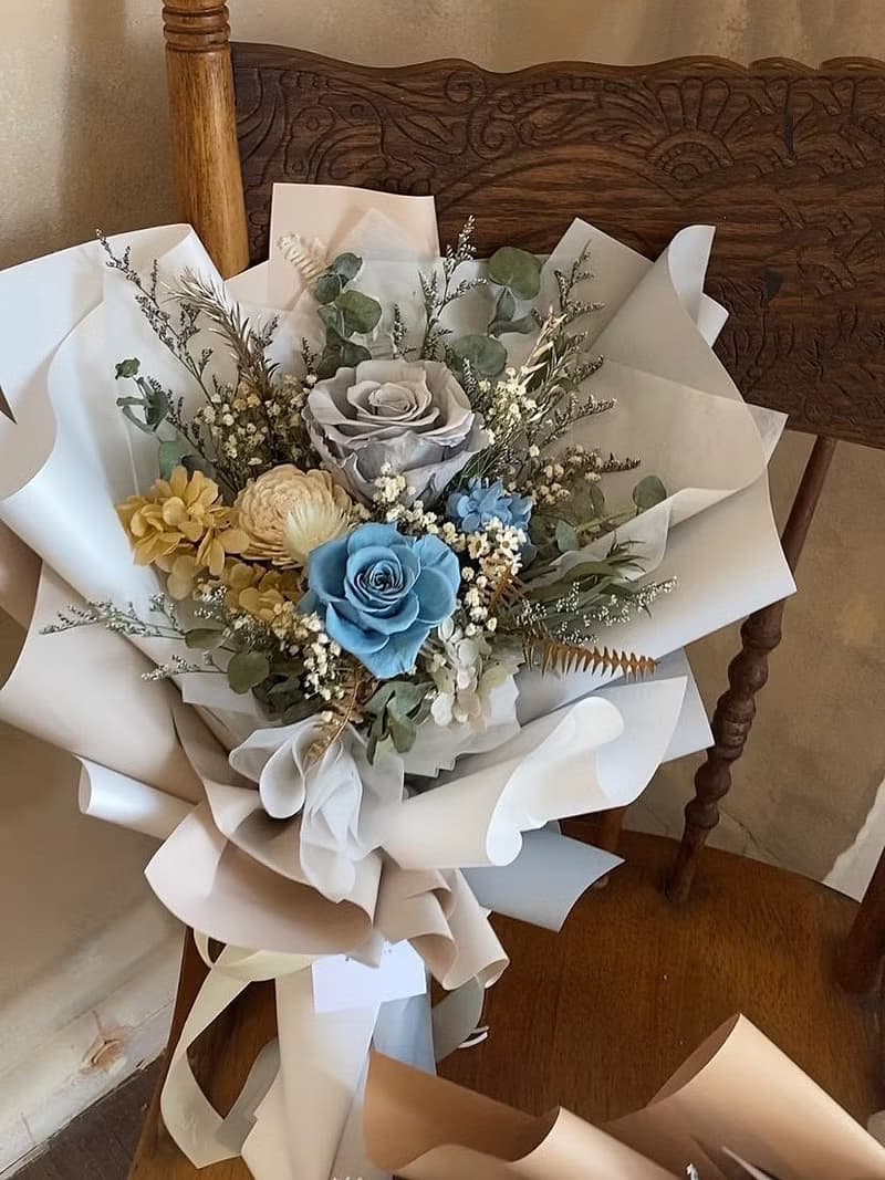 【遇見恆久】浪漫相遇永生玫瑰花束 共9款