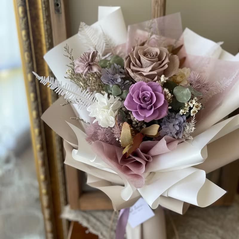 【遇見恆久】浪漫相遇永生玫瑰花束 共9款