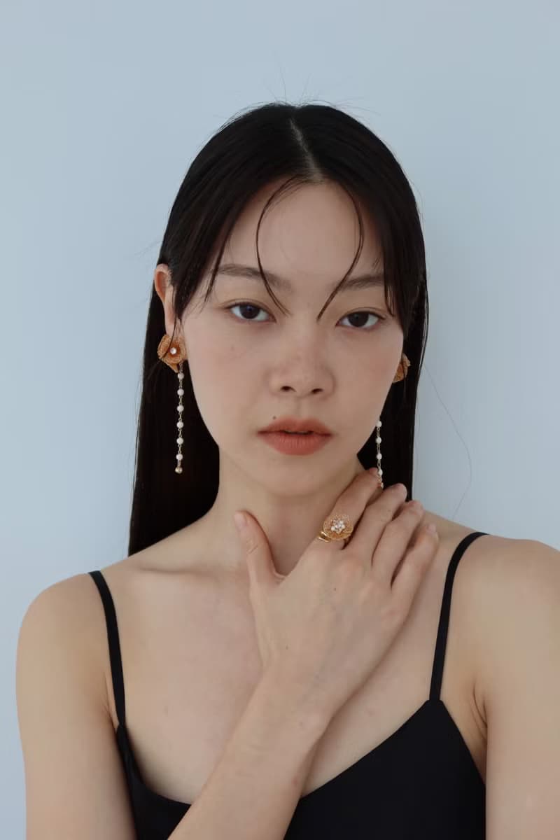 耳上三花靈/耳夾可 可夾式 樹脂 耳夾 夾式耳環 花 925銀 婚禮飾
