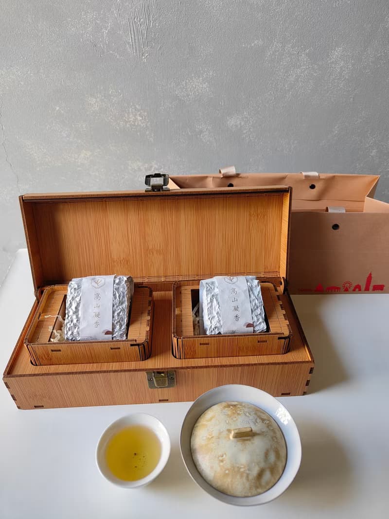 新品 高山凝香烏龍茶提盒組