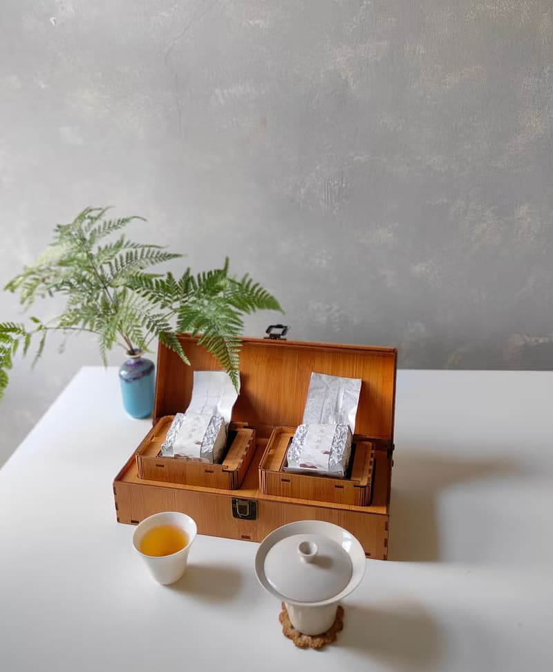 新品 高山凝香烏龍茶提盒組