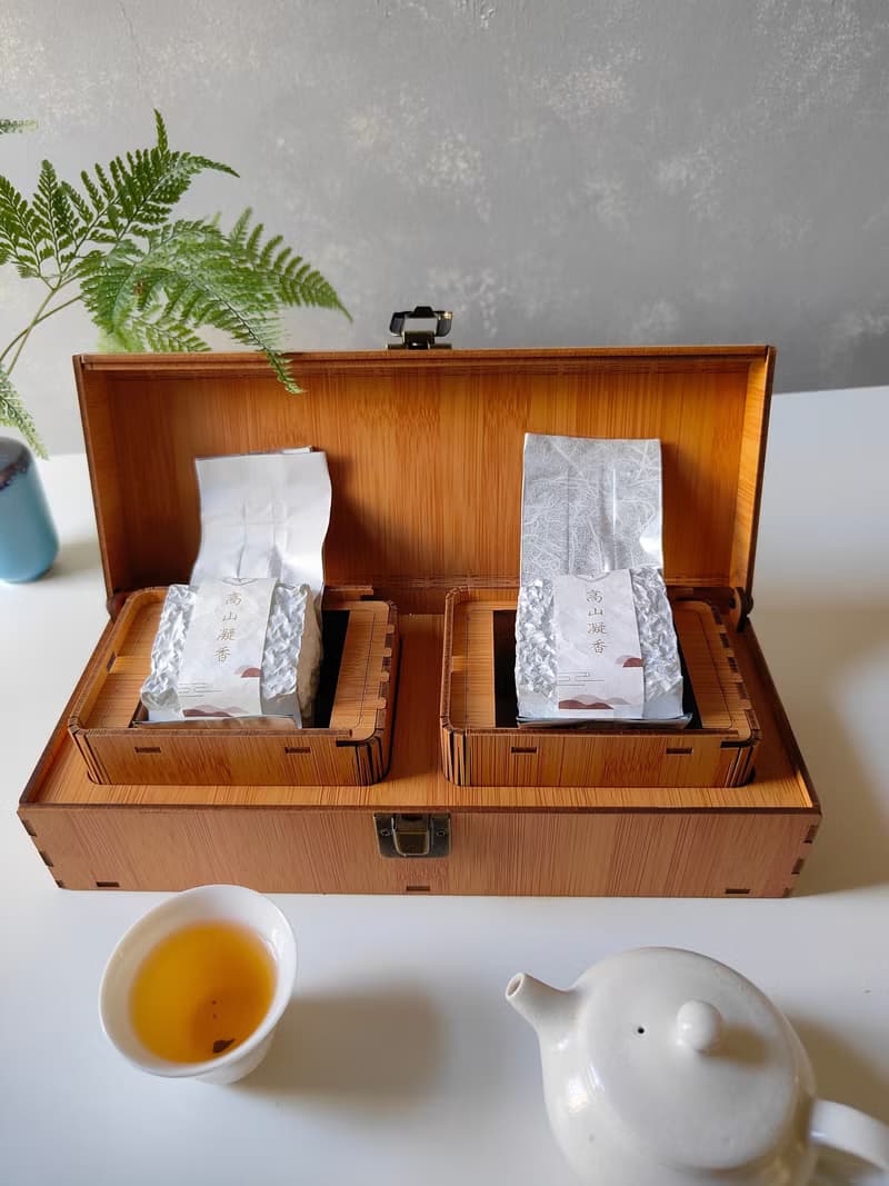 新品 高山凝香烏龍茶提盒組