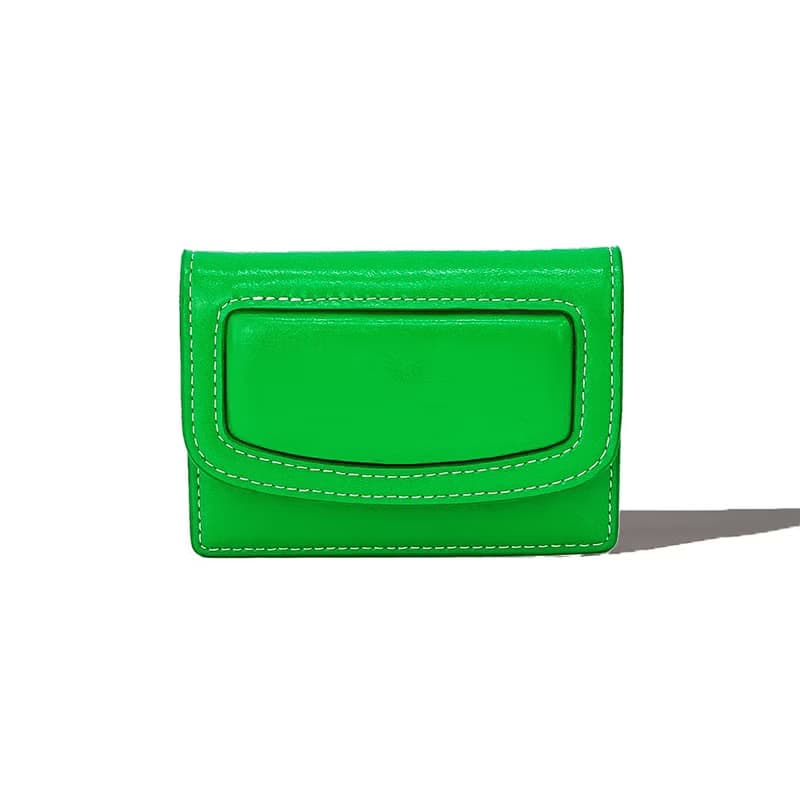 PALETTE Accordion Card Wallets green
