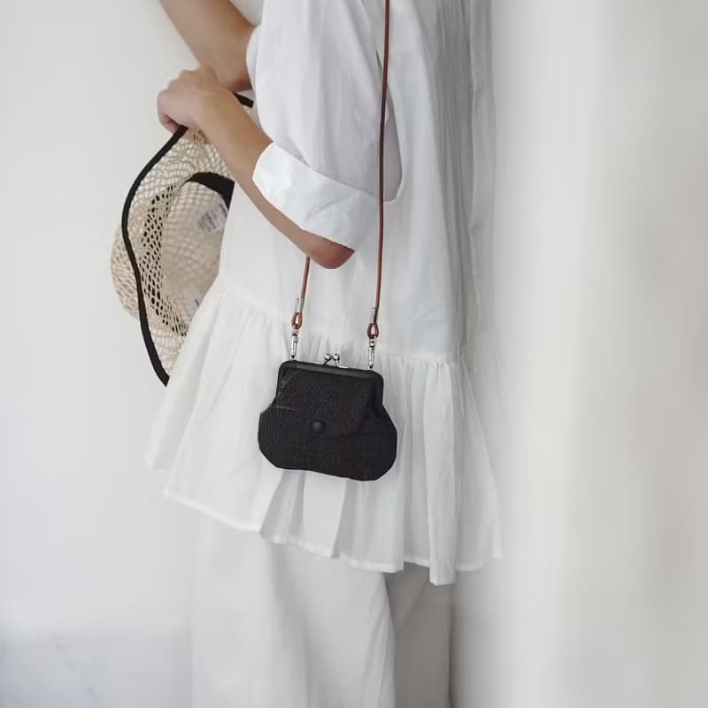 型染和服特製創意口袋口金包-新摩登生活/零錢包