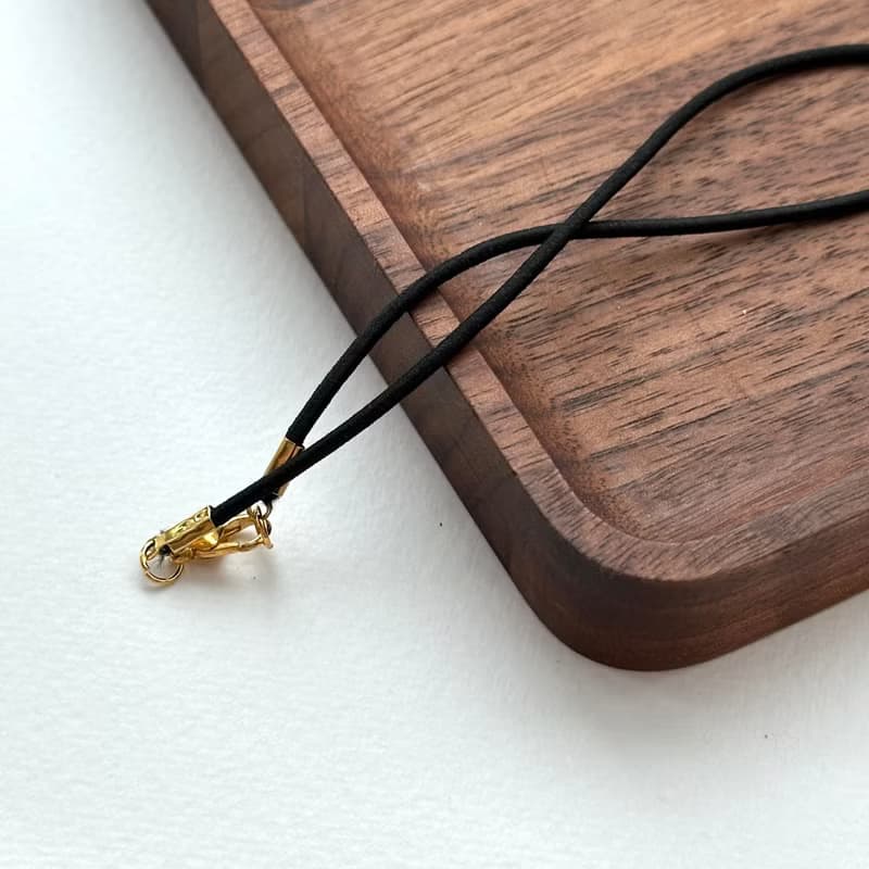 【天蠍射手座|11月】茶晶六角柱鍍金項鏈 安定思緒 招財 事業運