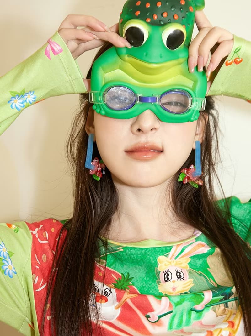 亞克力 澆水花朵鑲鑽耳飾 耳釘 耳夾 耳環