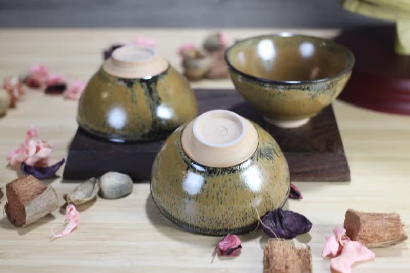 【送禮好物】120ml 天目釉 日式茶碗 茶杯 酒杯 鶯歌葉敏祥作