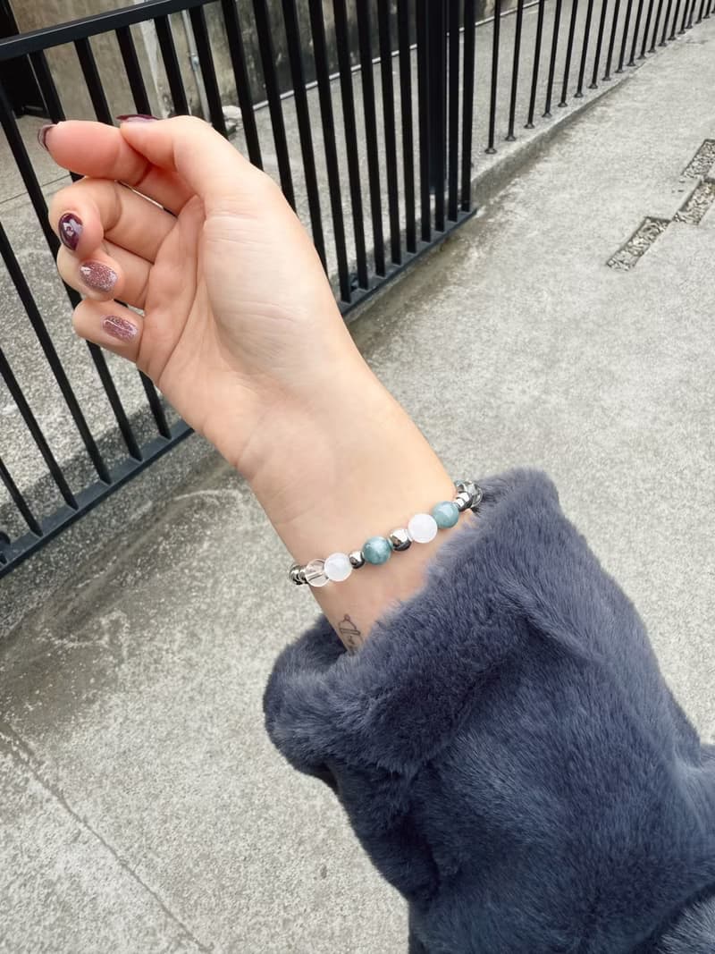 Mimis設計款 304不鏽鋼 星辰之環 胎毛手鍊