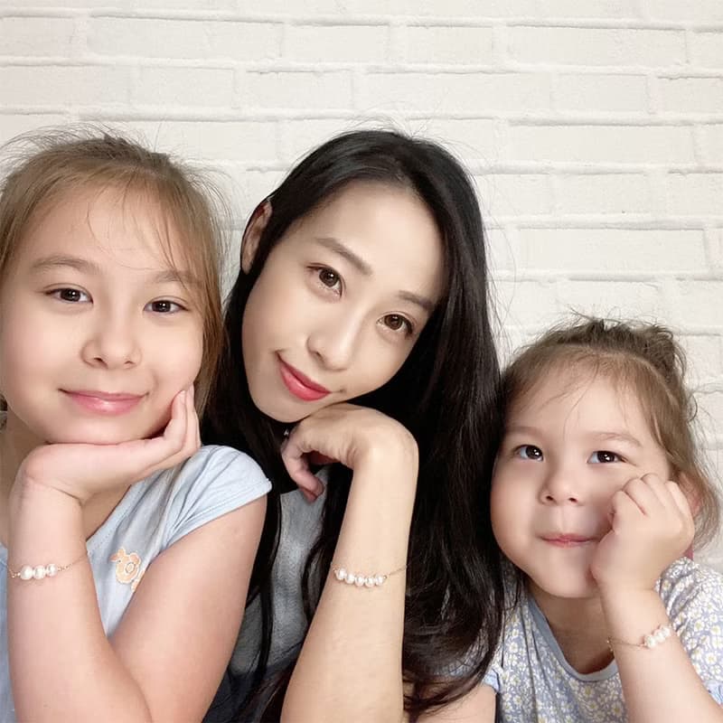 ENDRO ACC Mum&Me 心連心親子珍珠手鍊