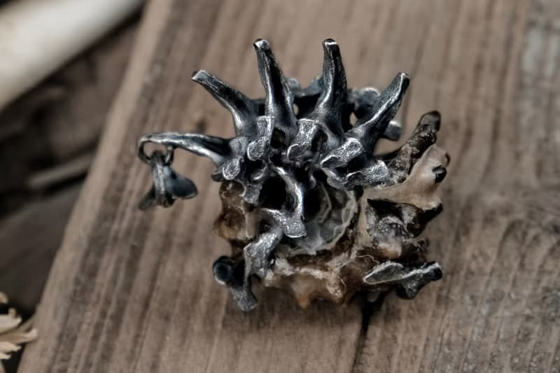 【山骸紀】遠古的見證—多維爾菊石項鍊