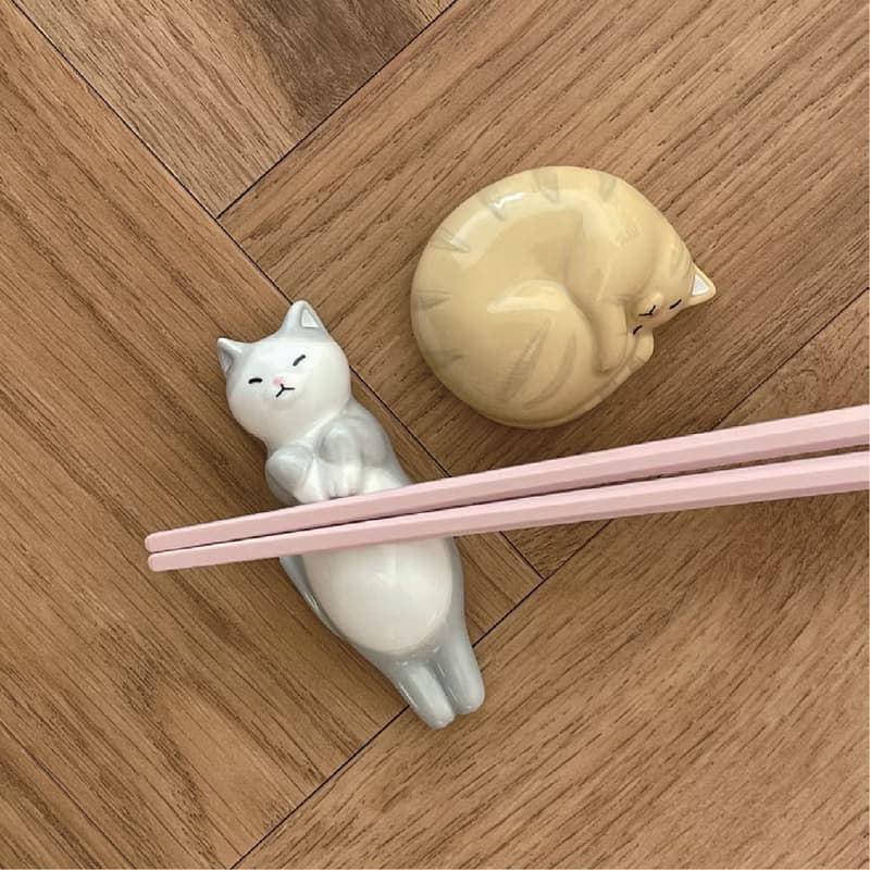 日本Decole 餐具 - Bleu Bleuet x Decole 限定筷子架及水杯系列