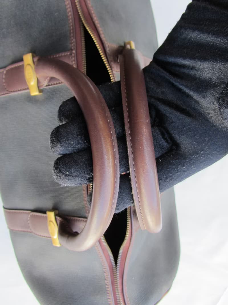 【老時光 OLD-TIME】早期二手老包義大利製DUNHILL行李袋