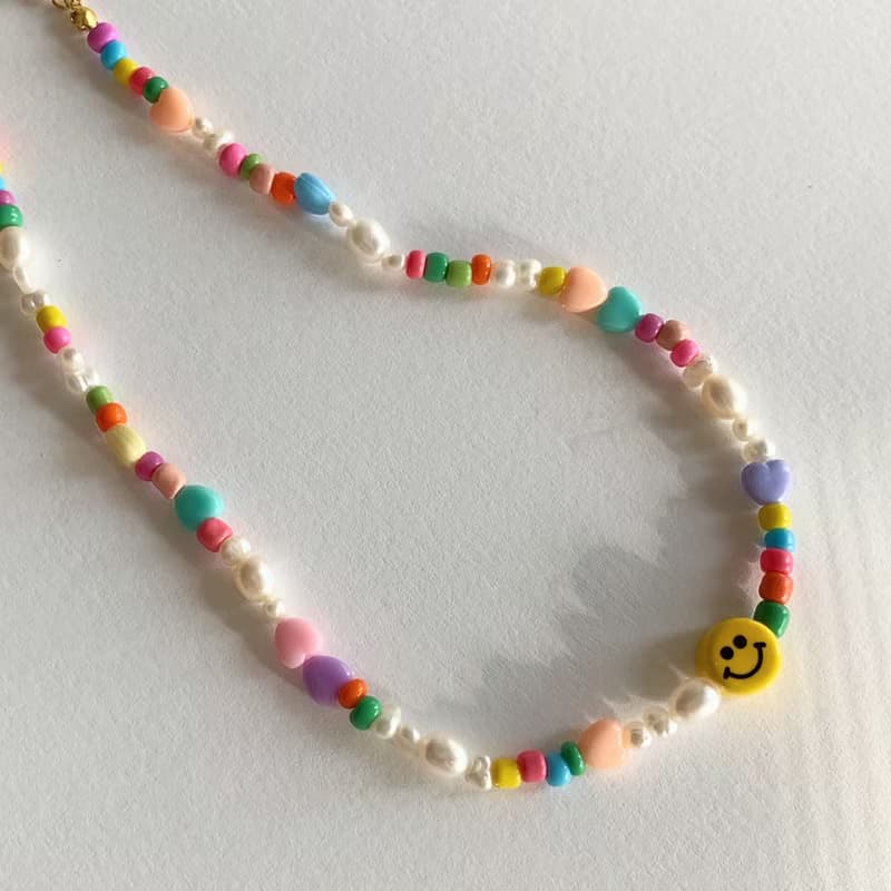 NEW! SMILEY CANDY NECKLACE