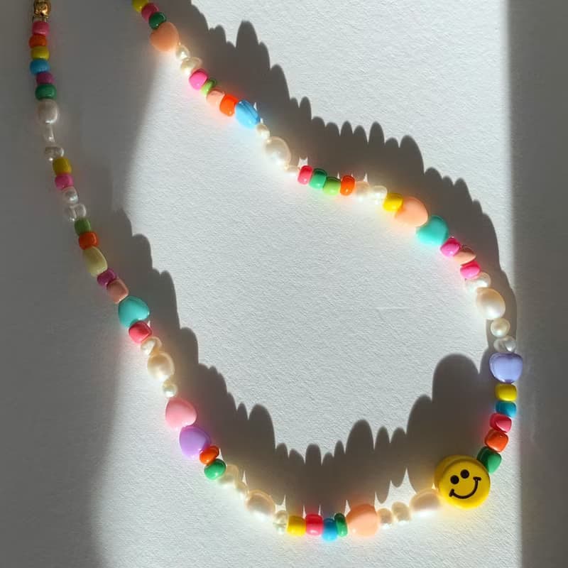 NEW! SMILEY CANDY NECKLACE