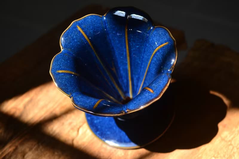湛放藍野百合濾杯01款 禮盒 送禮 禮物包裝 端午節禮物 禮物
