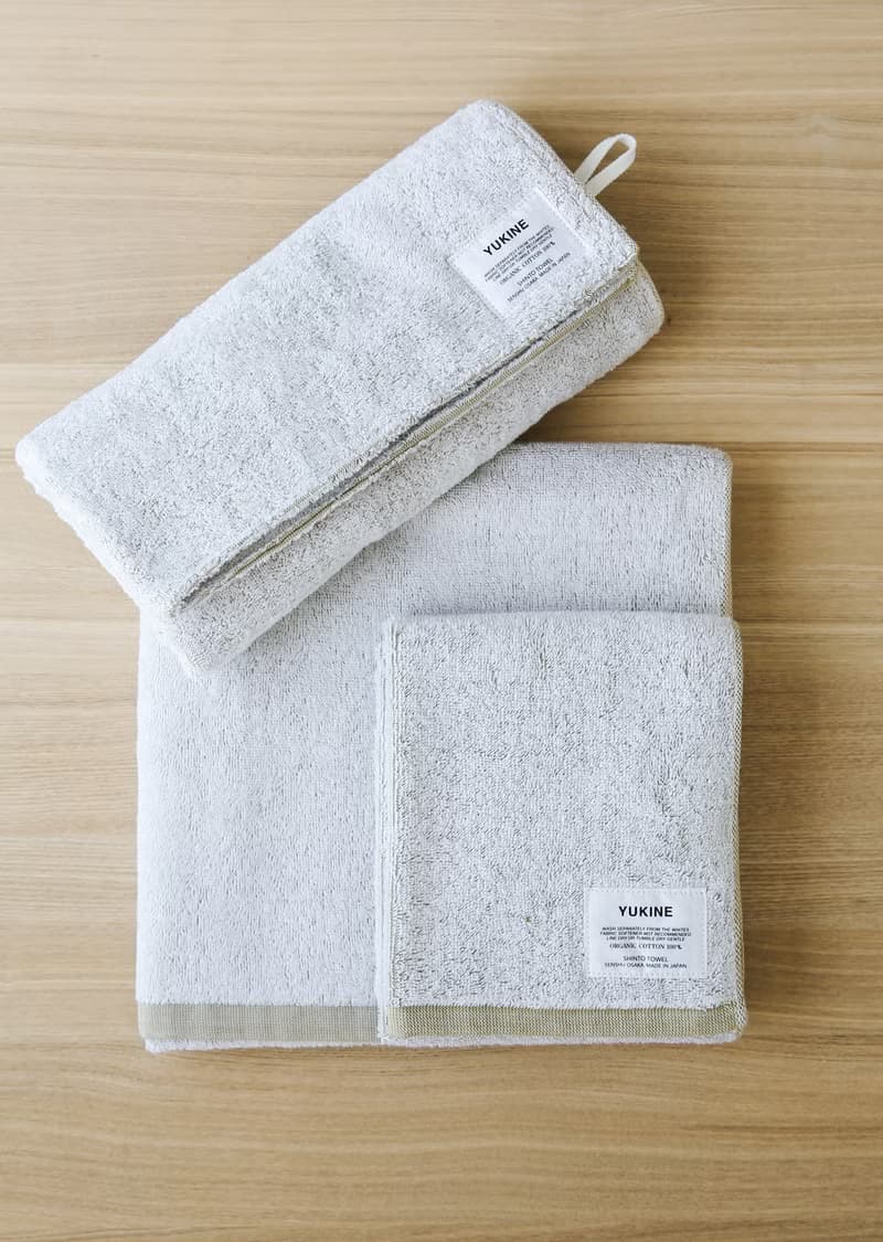 日本製 YUKINE 100%有機棉 浴墊 by SHINTO TOWEL