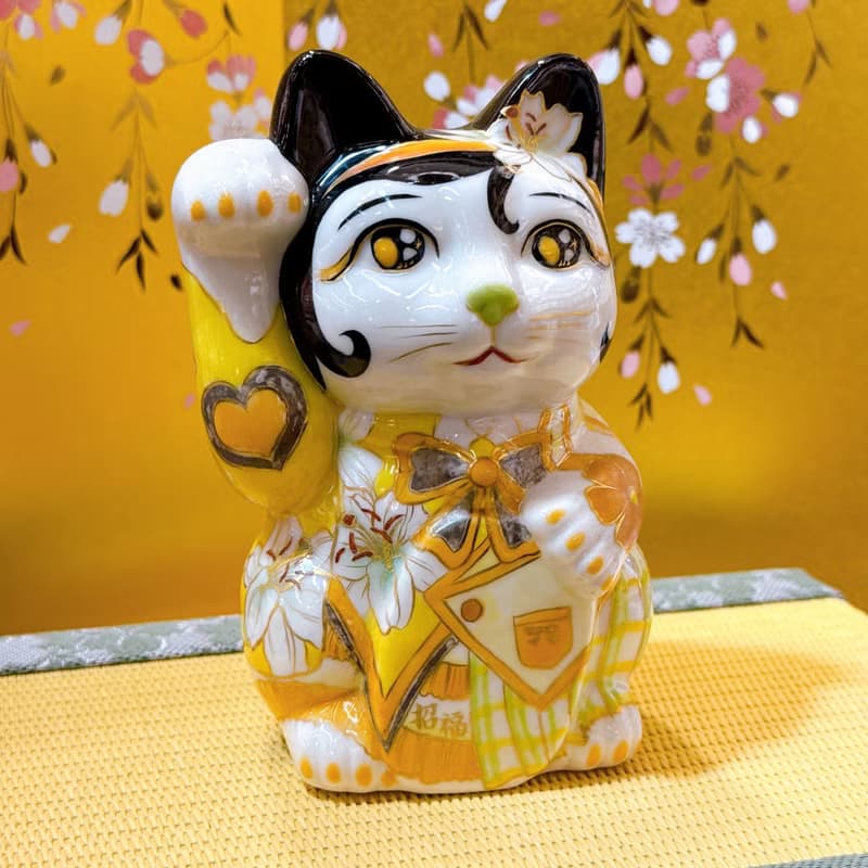 【牡彩佳人】日本清水燒招財貓 | 歌舞偶像