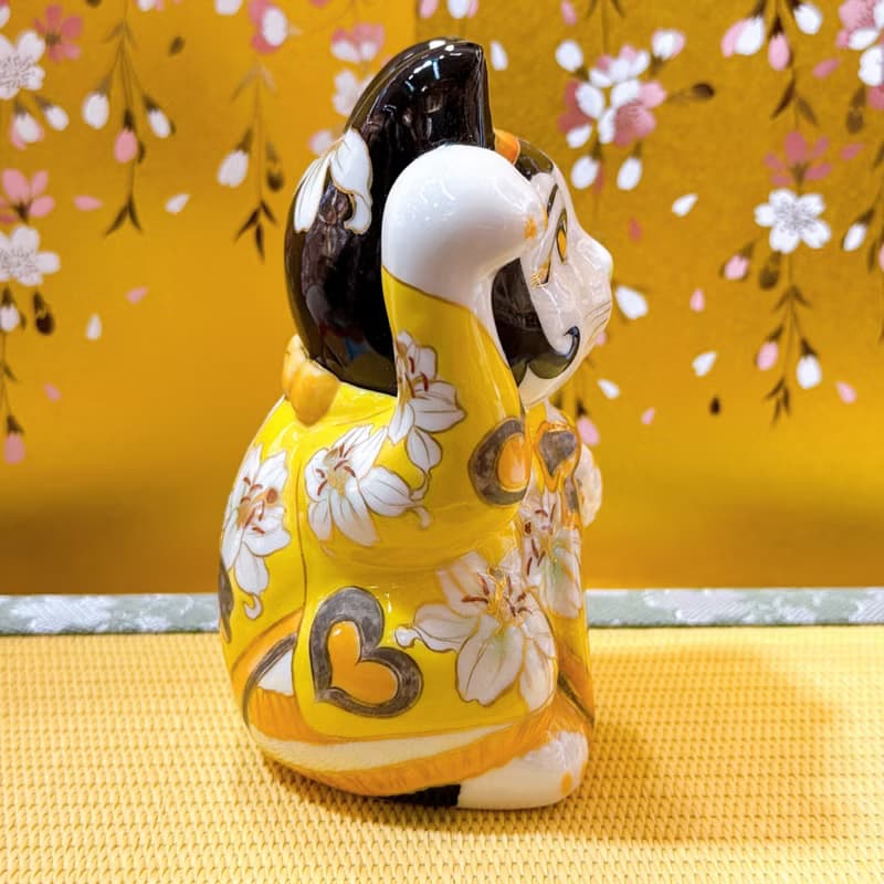 【牡彩佳人】日本清水燒招財貓 | 歌舞偶像