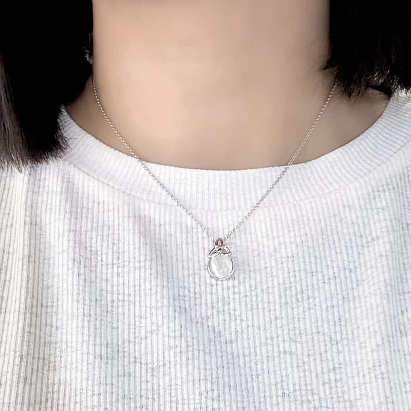 終極惡女經典復刻-風之鍊純銀項鍊