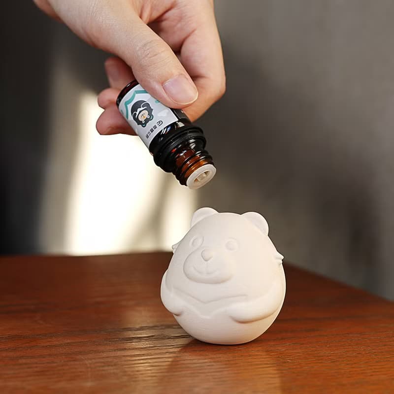 熊霸擴香石 +書香氣息天然複方精油(5ml)