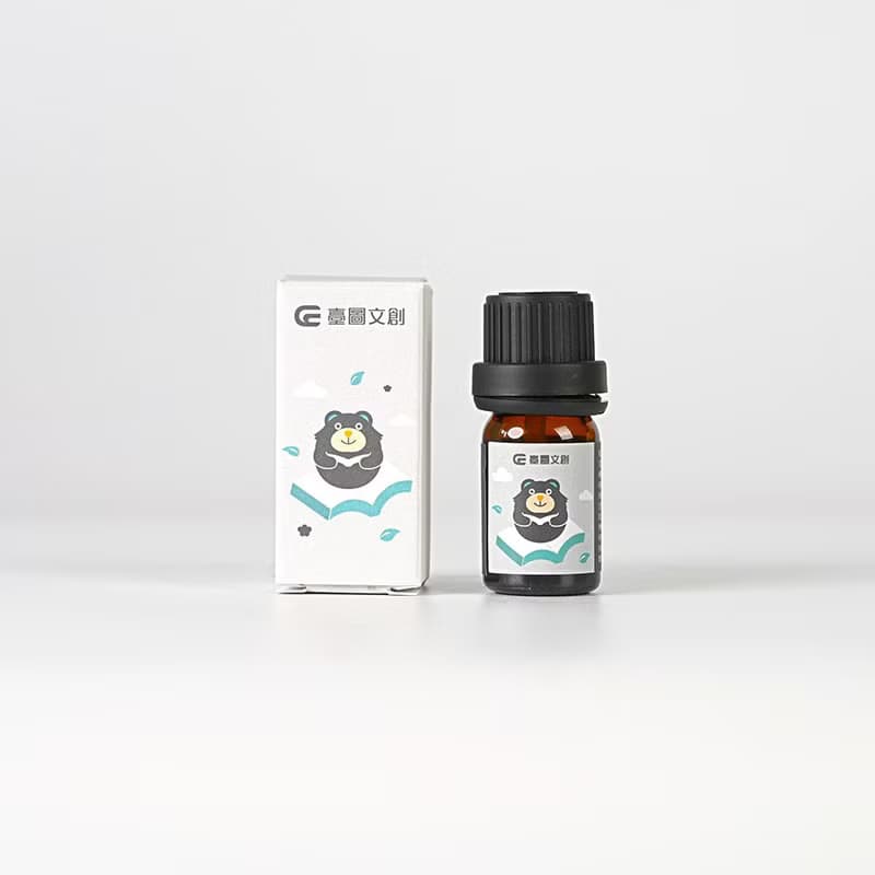 熊霸擴香石 +書香氣息天然複方精油(5ml)