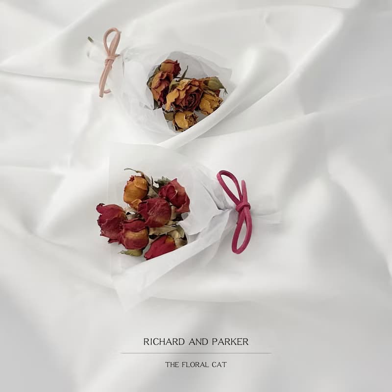 【馥郁玫瑰】玫瑰花 乾燥花 迷你花束 小花束 香氛蠟燭 香磚