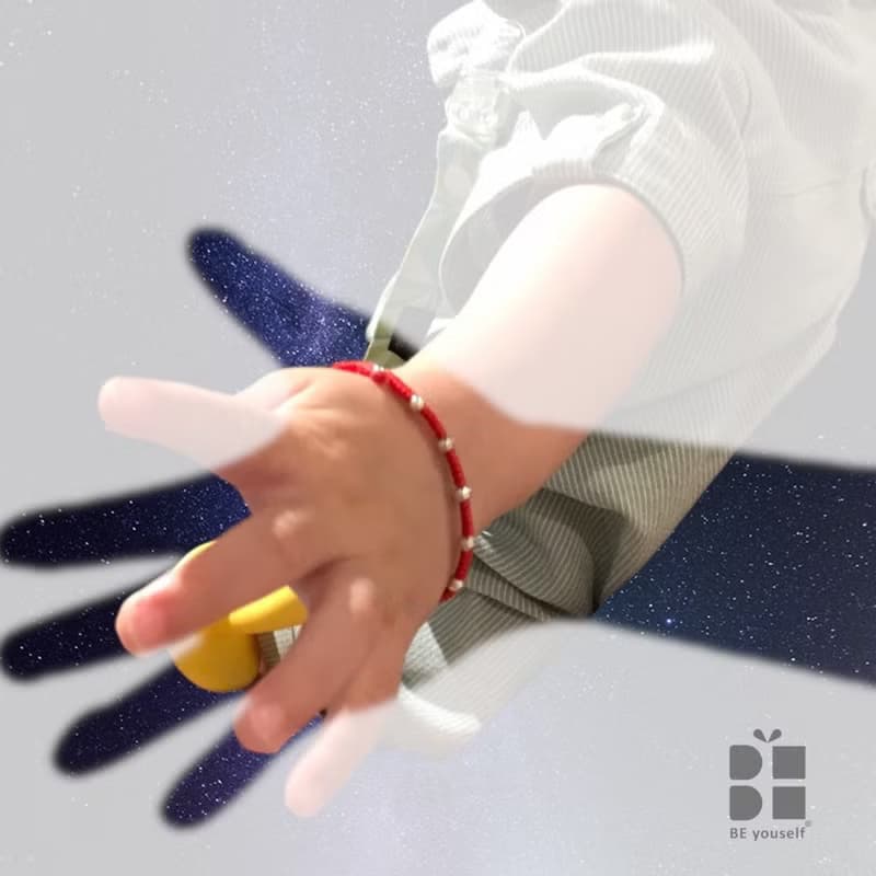 【BE youself】2024滿月彌月禮盒 |愛之繫情 |925銀 |母子款手繩