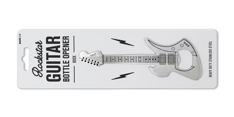【英國 Suck UK 】Rock 不鏽鋼吉他開瓶器