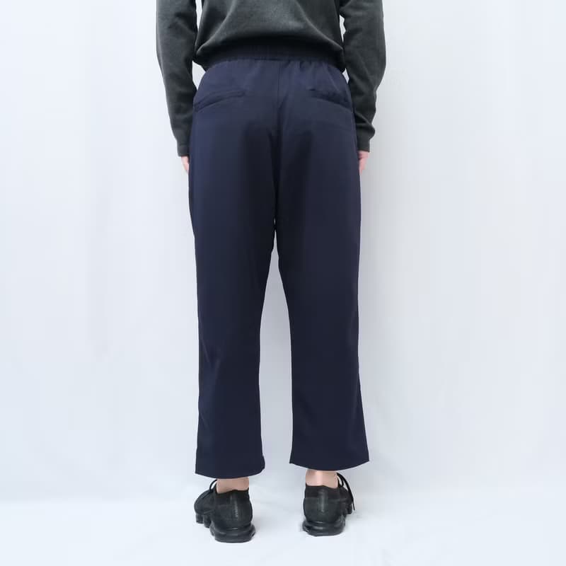 KAIKAI - ReBorn - 垂墜錐形九分褲 - 深邃藍